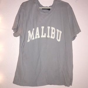 light blue malibu top